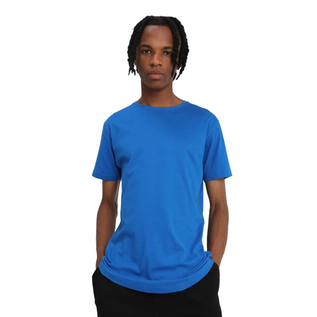 Urban Classics Lang t-shirt in de vorm voor heren UTTN1387_brightblue large