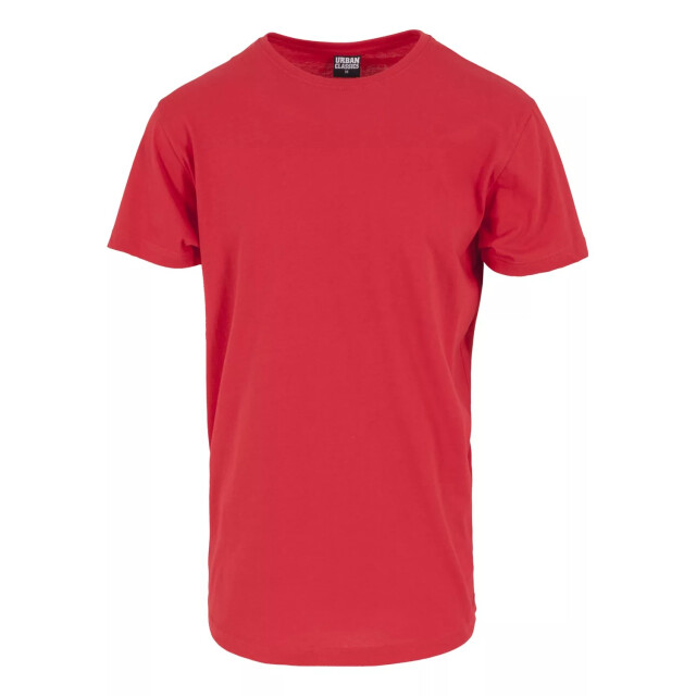 Urban Classics Lang t-shirt in de vorm voor heren UTTN1387_firered large