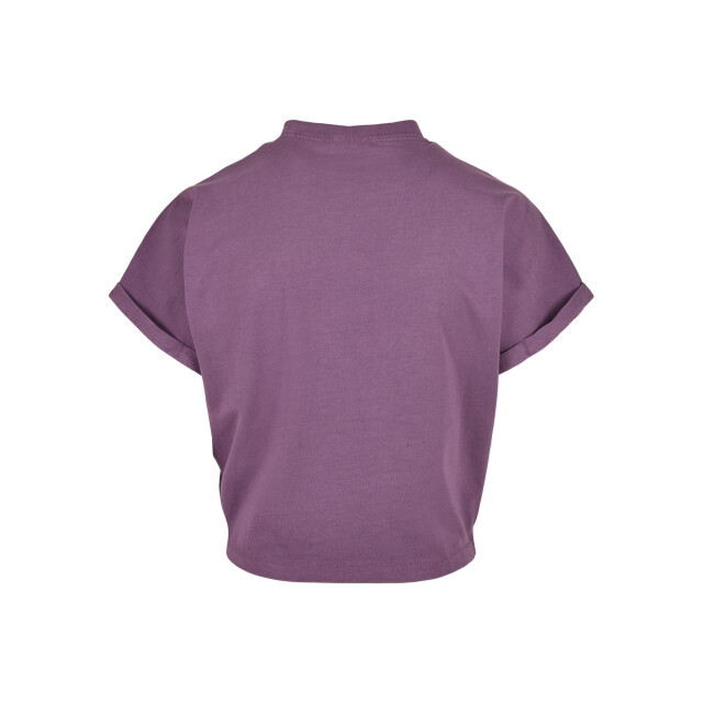 Urban Classics Dames pigment geverfd kort omgeslagen t-shirt UTTN1443_dustyviolet large