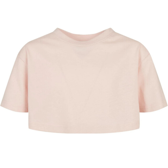 Urban Classics Meisjes kimono kort t-shirt UTTN1445_pink large
