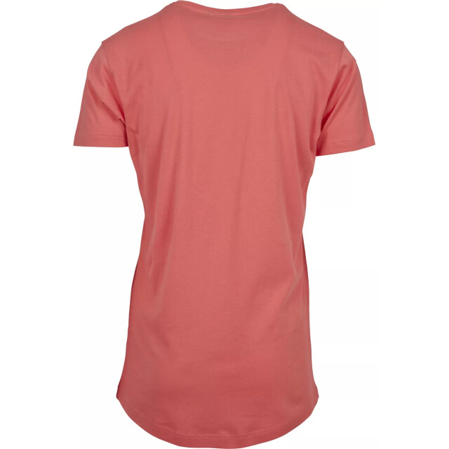 Urban Classics Lang t-shirt in de vorm voor heren UTTN1387_coral large