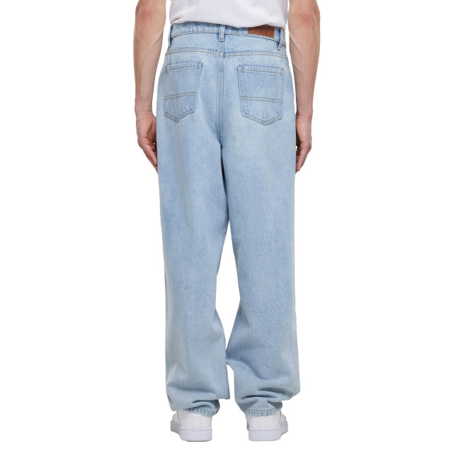 Urban Classics Heren zware knie geknipte baggy jeans UTTN1404_newlightbluewashed large