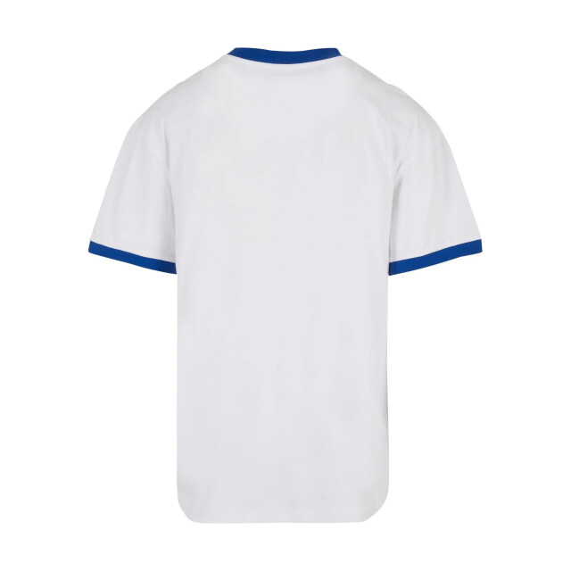 Urban Classics Heren ringer oversized t-shirt UTTN1473_whiteroyalblue large