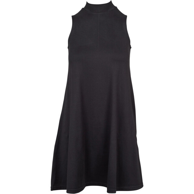 Urban Classics Dames a-lijn schildpadhals casual jurk UTTN147_black large