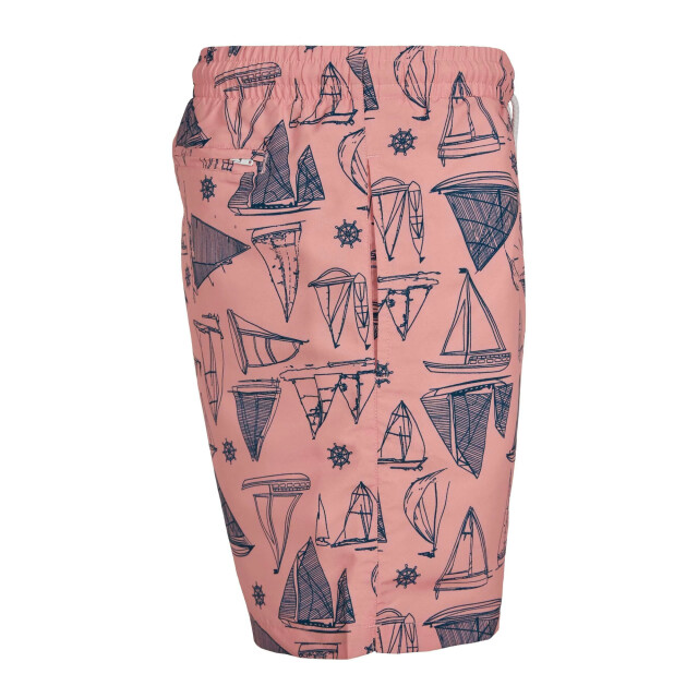 Urban Classics Heren zwemshort met patroon UTTN1397_lightpink large