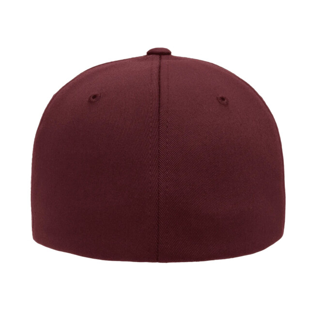 Flexfit Wollig gekamde baseballpet UTTN1488_maroon large