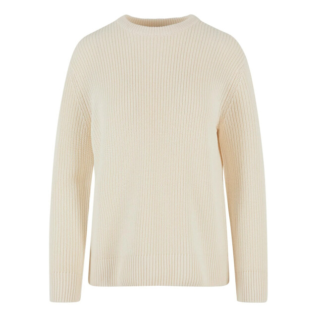 Urban Classics Dames ribtrui top UTTN1421_whitesand large