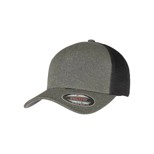 Flexfit Unipanel trucker cap UTTN1469_oliveblack large