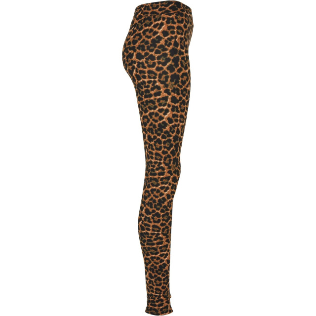 Urban Classics Dames zachte legging met luipaardprint UTTN1492_dark large