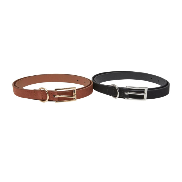 Urban Classics Riem van kunstleer in reliëf (set van 2) UTTN1482_blacksilverbrown large
