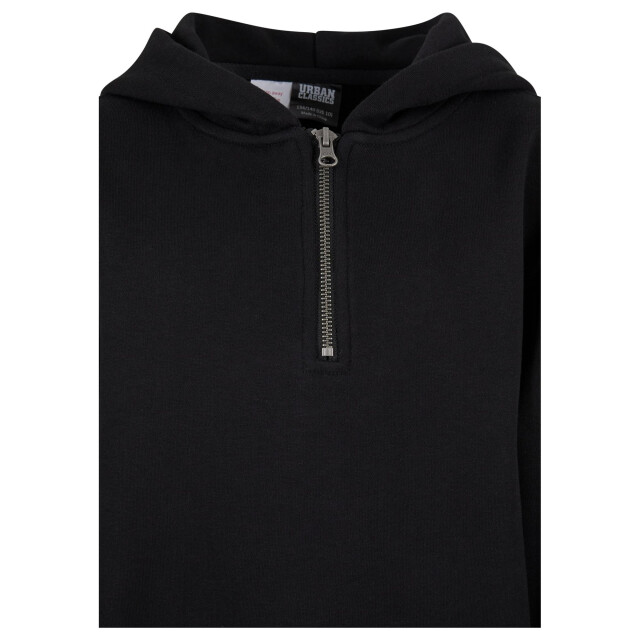 Urban Classics Jongens half zip boxy hoodie UTTN1132_black large