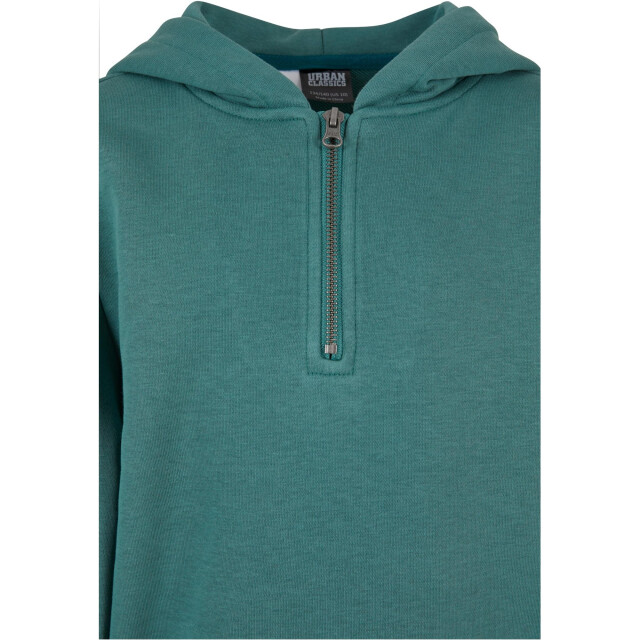 Urban Classics Jongens half zip boxy hoodie UTTN1132_paleleaf large