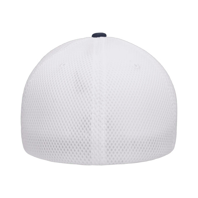 Flexfit Tweekleurige ultravezel & airmesh baseballpet UTTN1386_navywhite large
