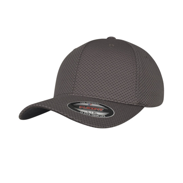 Flexfit Zeshoek jersey 3d baseball cap UTTN1388_darkgrey large