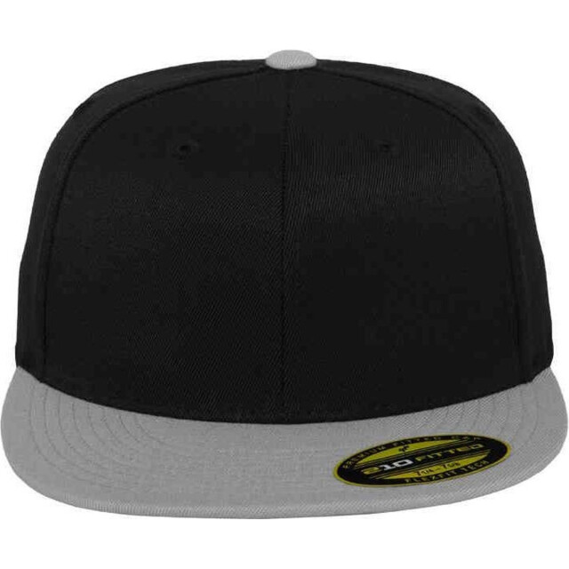 Flexfit Premium 210 tweekleurige gebreide baseballpet UTTN1364_blackgrey large