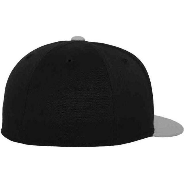 Flexfit Premium 210 tweekleurige gebreide baseballpet UTTN1364_blackgrey large