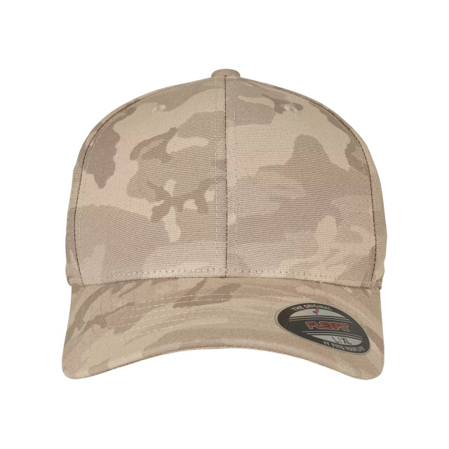 Flexfit Camo lichtgewicht baseballpet UTTN1406_darkbeige large