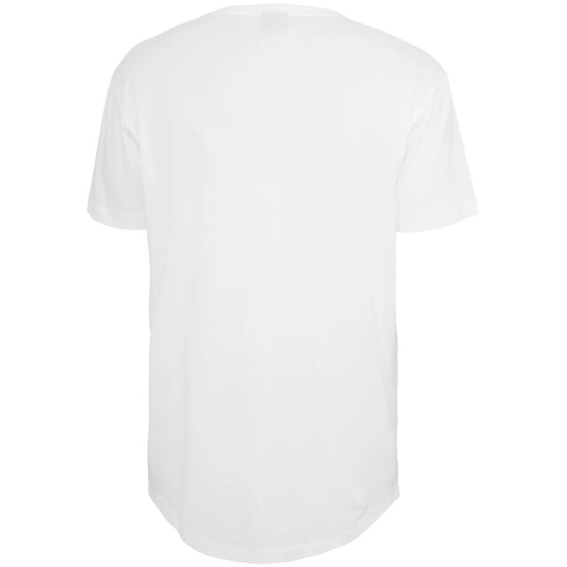 Urban Classics Lang t-shirt in de vorm voor heren UTTN1387_white large