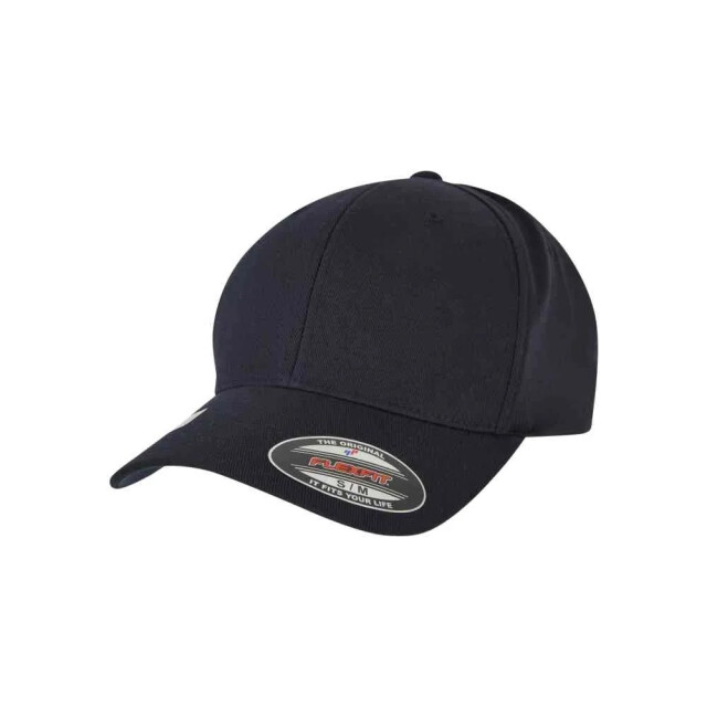 Flexfit Wollig gekamde waterafstotende pet UTTN1399_darknavy large