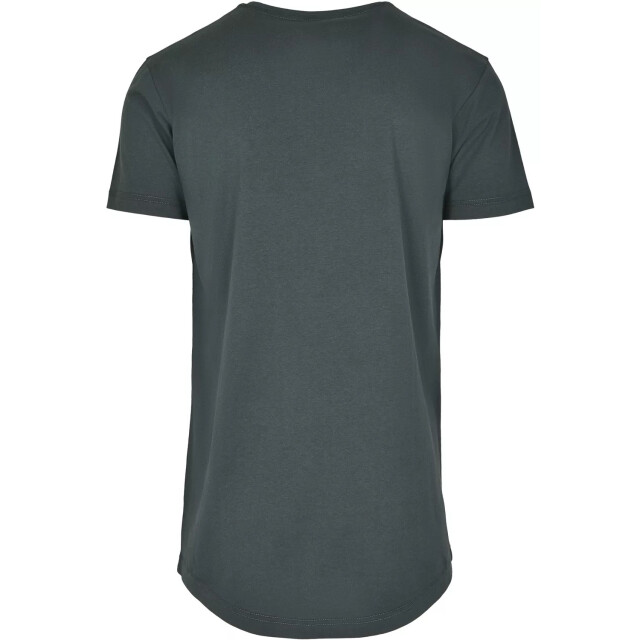 Urban Classics Lang t-shirt in de vorm voor heren UTTN1387_bottlegreen large
