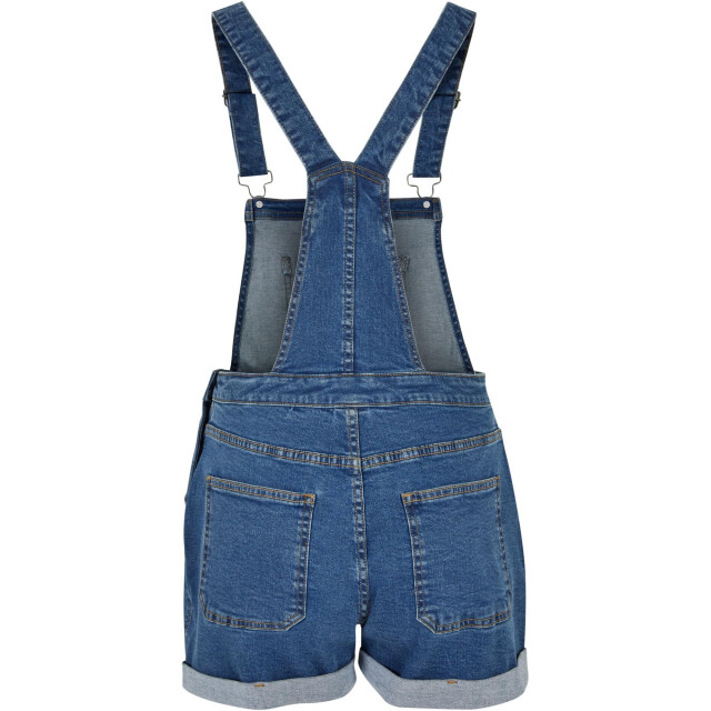 Urban Classics Korte biologische tuinbroek dames UTTN1340_clearbluewashed large