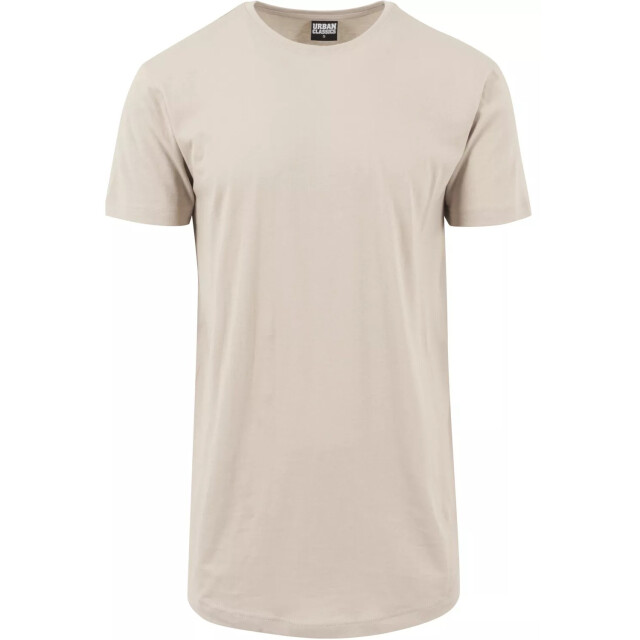Urban Classics Lang t-shirt in de vorm voor heren UTTN1387_sand large