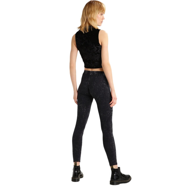 Urban Classics Dames denim jersey legging (set van 2) UTTN1344_darkgreyindigo large