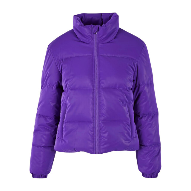 Urban Classics Dames sharkskin pufferjack UTTN1117_realviolet large
