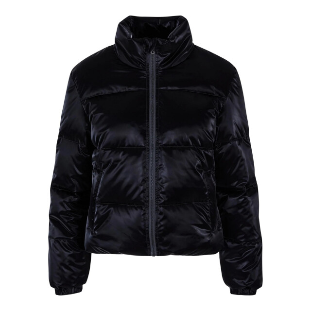 Urban Classics Dames sharkskin pufferjack UTTN1117_black large