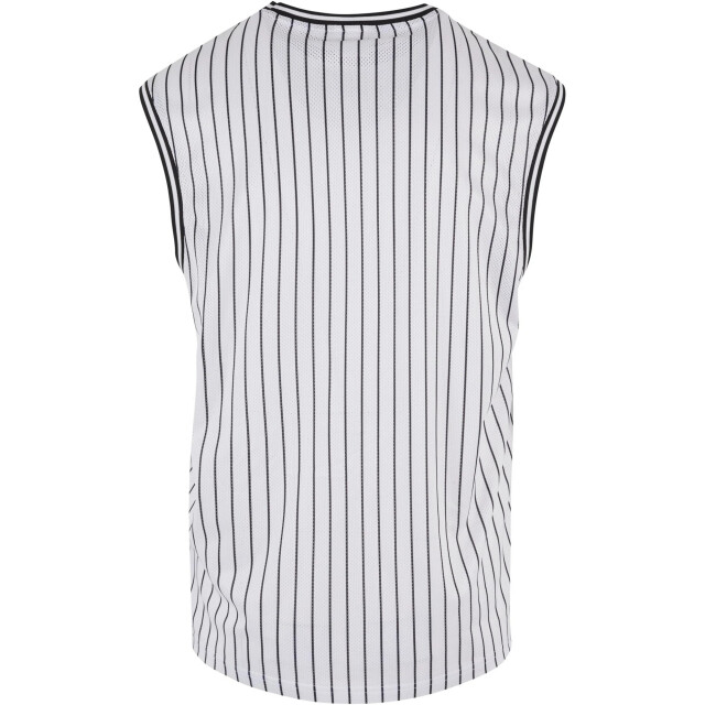 Urban Classics Heren gestreept mesh tanktop UTTN1119_whiteblack large