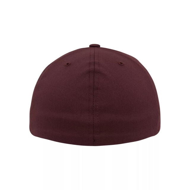 Flexfit Flat peak baseball cap UTTN1372_maroon large