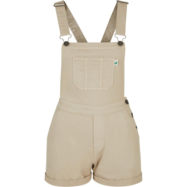 Urban Classics Korte biologische tuinbroek dames UTTN1340_offwhiteraw large