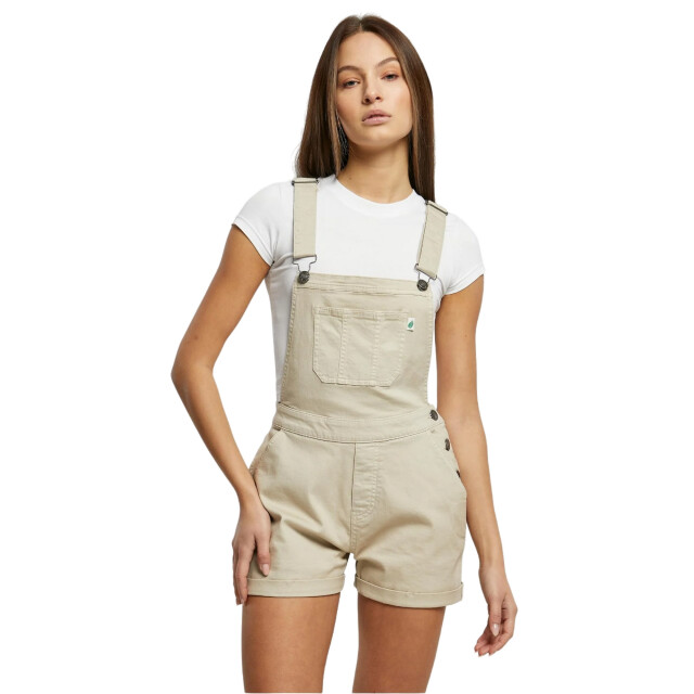 Urban Classics Korte biologische tuinbroek dames UTTN1340_offwhiteraw large