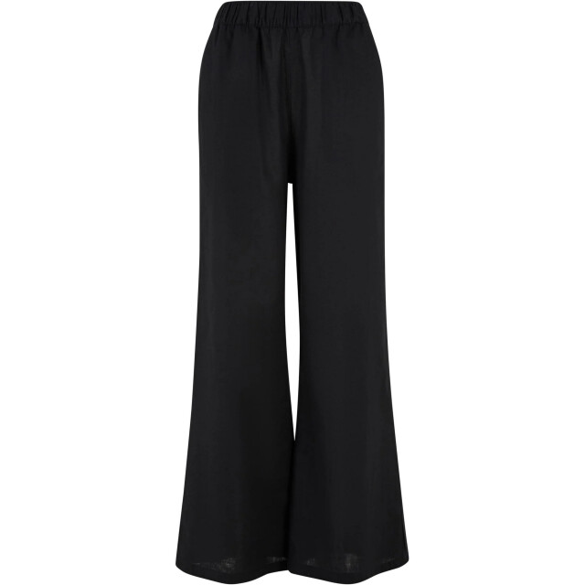 Urban Classics Dames gemengde wijde broek UTTN1374_black large