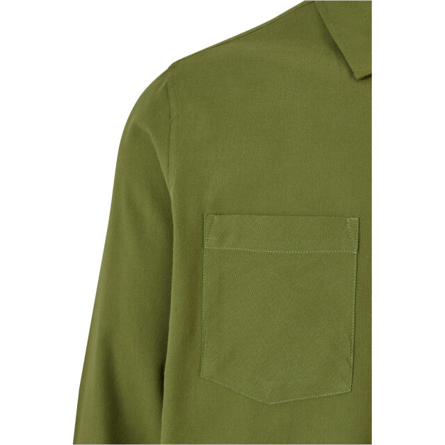 Urban Classics Flanellen heren overhemd UTTN1111_newolivenewolive large