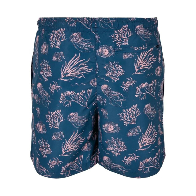 Urban Classics Heren nautische zwemshorts UTTN1336_bluepink large
