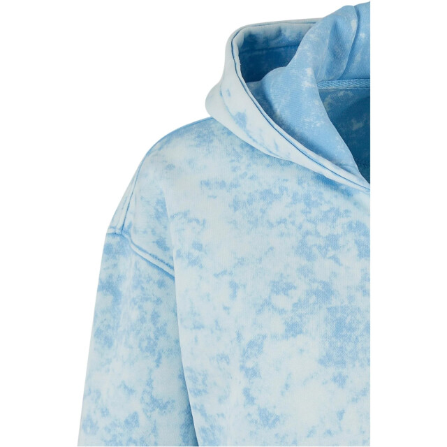 Urban Classics Dames washed towelling short oversized full zip hoodie UTTN1108_balticblue large