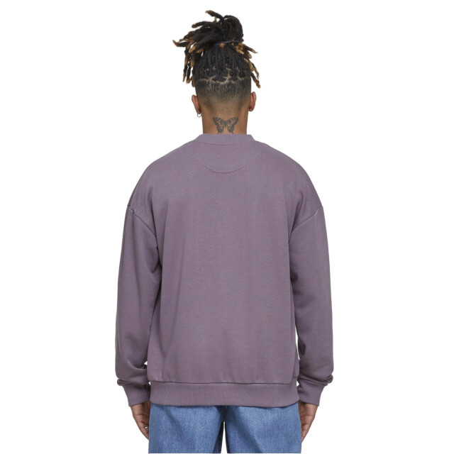 Urban Classics Heren badstof lichtgewicht sweatshirt UTTN1329_fadedpurple large