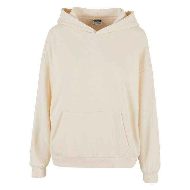 Urban Classics Dames terrycloth oversized hoodie UTTN1109_whitesand large