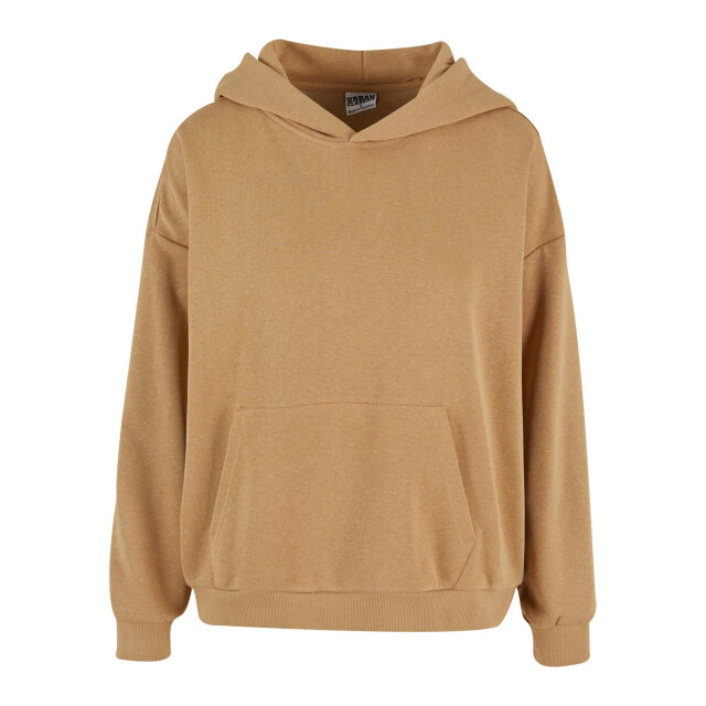 Urban Classics Dames terrycloth oversized hoodie UTTN1109_unionbeige large