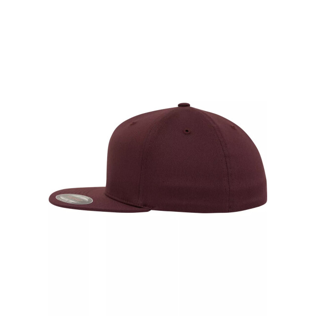Flexfit Flat peak baseball cap UTTN1372_maroon large