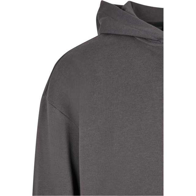 Urban Classics Heren quarter zip boxy hoodie UTTN1105_darkshadow large