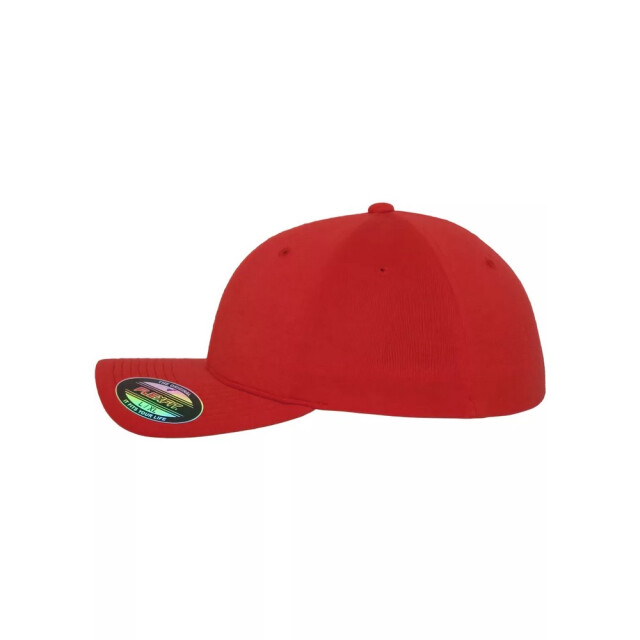 Flexfit Dubbele jersey baseballpet UTTN1312_red large