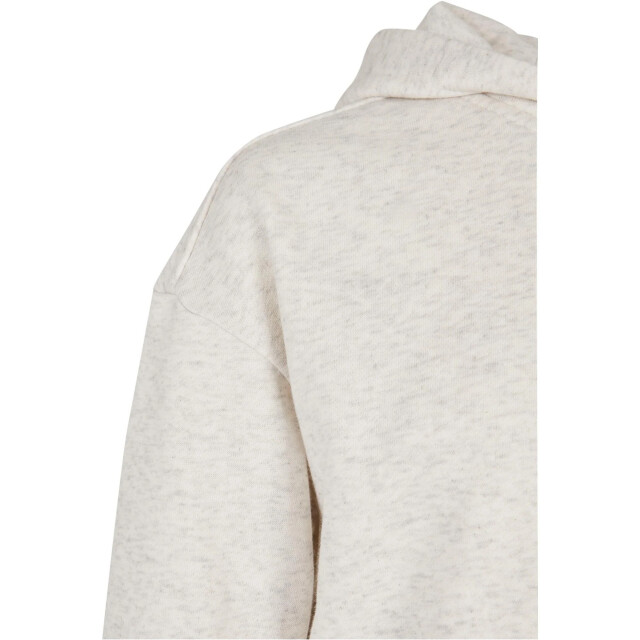 Urban Classics Meisjes french terry oversized hoodie jurk UTTN1300_lightgrey large