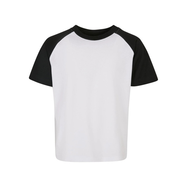 Urban Classics Contrast raglan t-shirt voor jongens (set van 2) UTTN1303_whiteblackcharcoal large