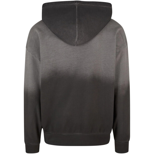 Urban Classics Heren zon gebleekt hoodie UTTN1298_black large