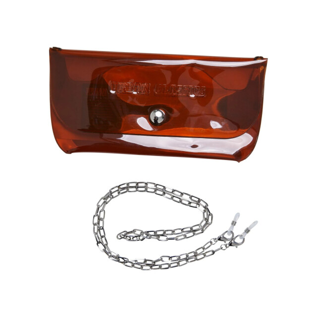 Urban Classics Unisex zonnebrillenetui voor volwassenen UTTN132_brownsilver large