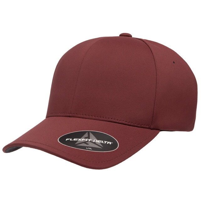 Flexfit Delta plain baseball cap UTTN1091_maroon large