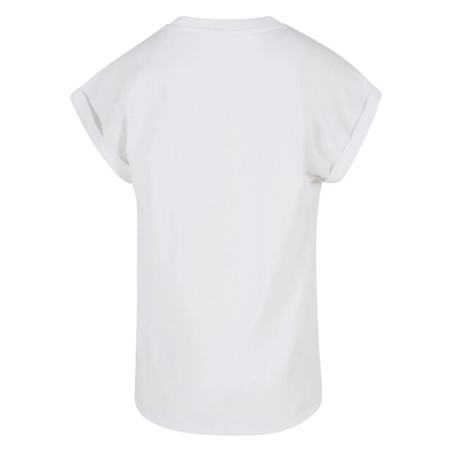 Urban Classics Meisjes bio verlengd schouder t-shirt (set van 2) UTTN1302_blackwhite large