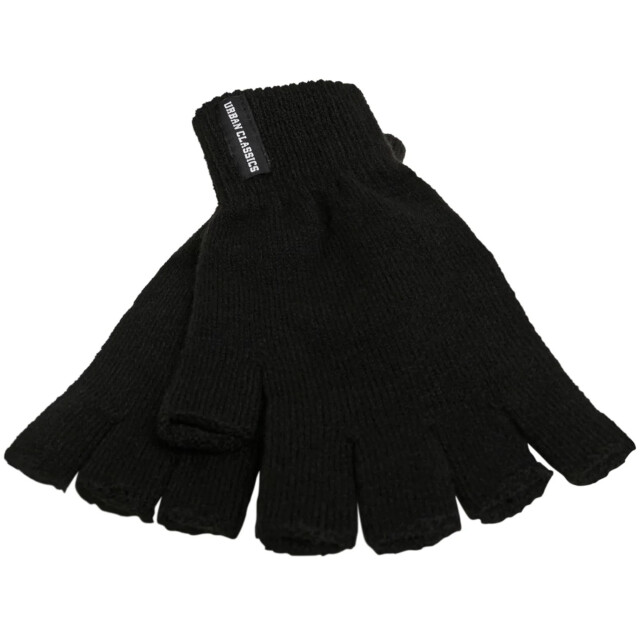 Urban Classics Dames halve vinger handschoenen (set van 2) UTTN1464_black large